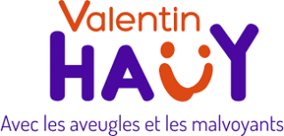 Association Valentin Haüy. Avec les aveugles et les malvoyants.